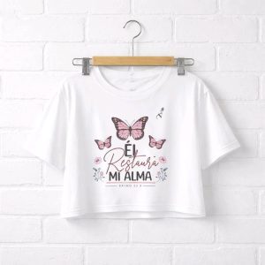 Crop Top Basic Blanco - Piel de Durazno