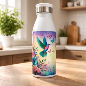 Botella Inox Acero Inoxidable (500 Ml) – Colibrí