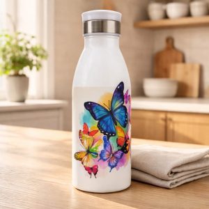 Botella Inox Acero Inoxidable (500 Ml) – Mariposa