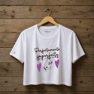 Crop Top Piel de Durazno Mujer – Blanco