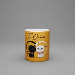 Mug de Cerámica (11 oz) – Diseño Gaticos
